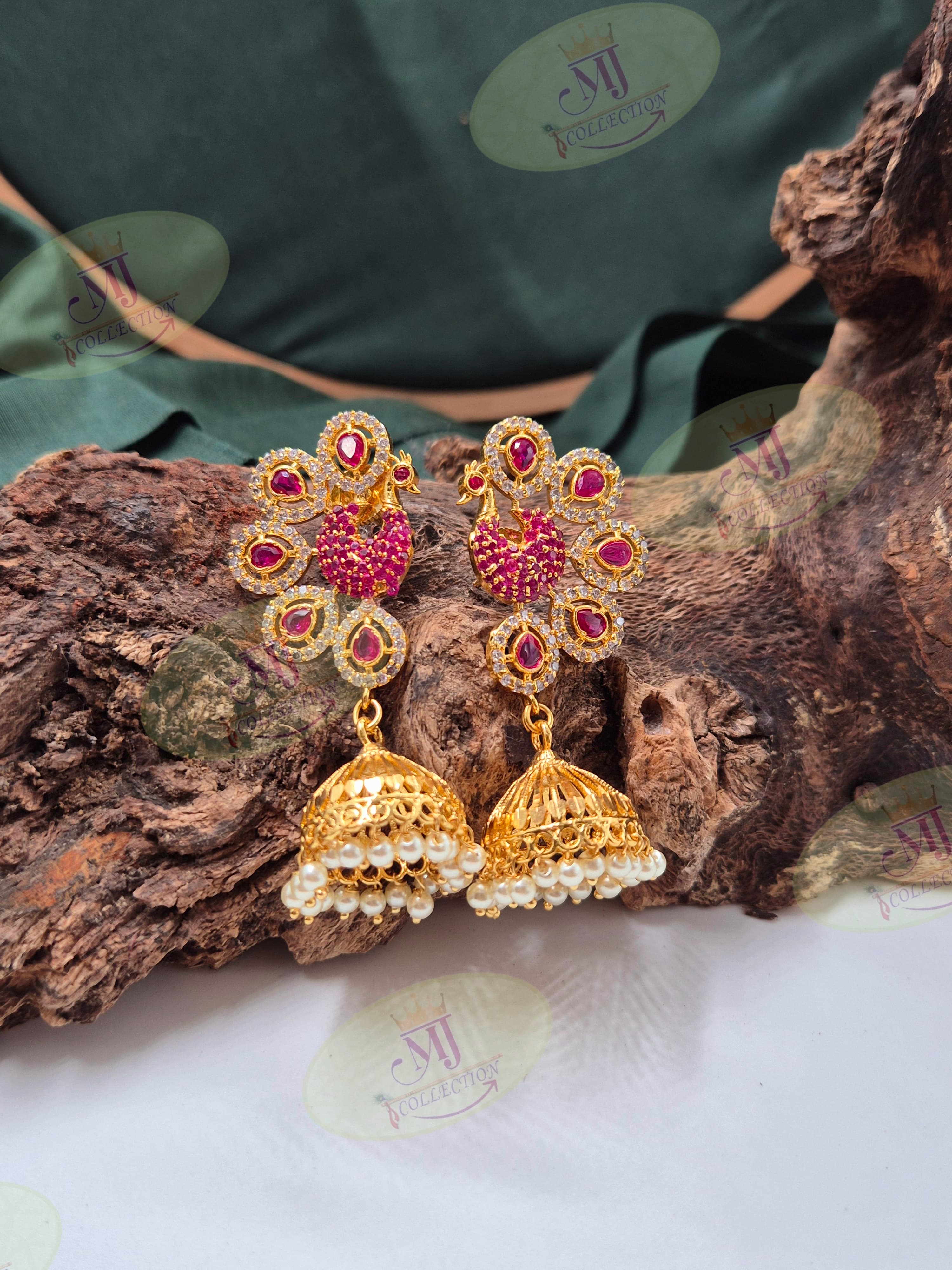 PESHWAI PEACOCK JHUMKA