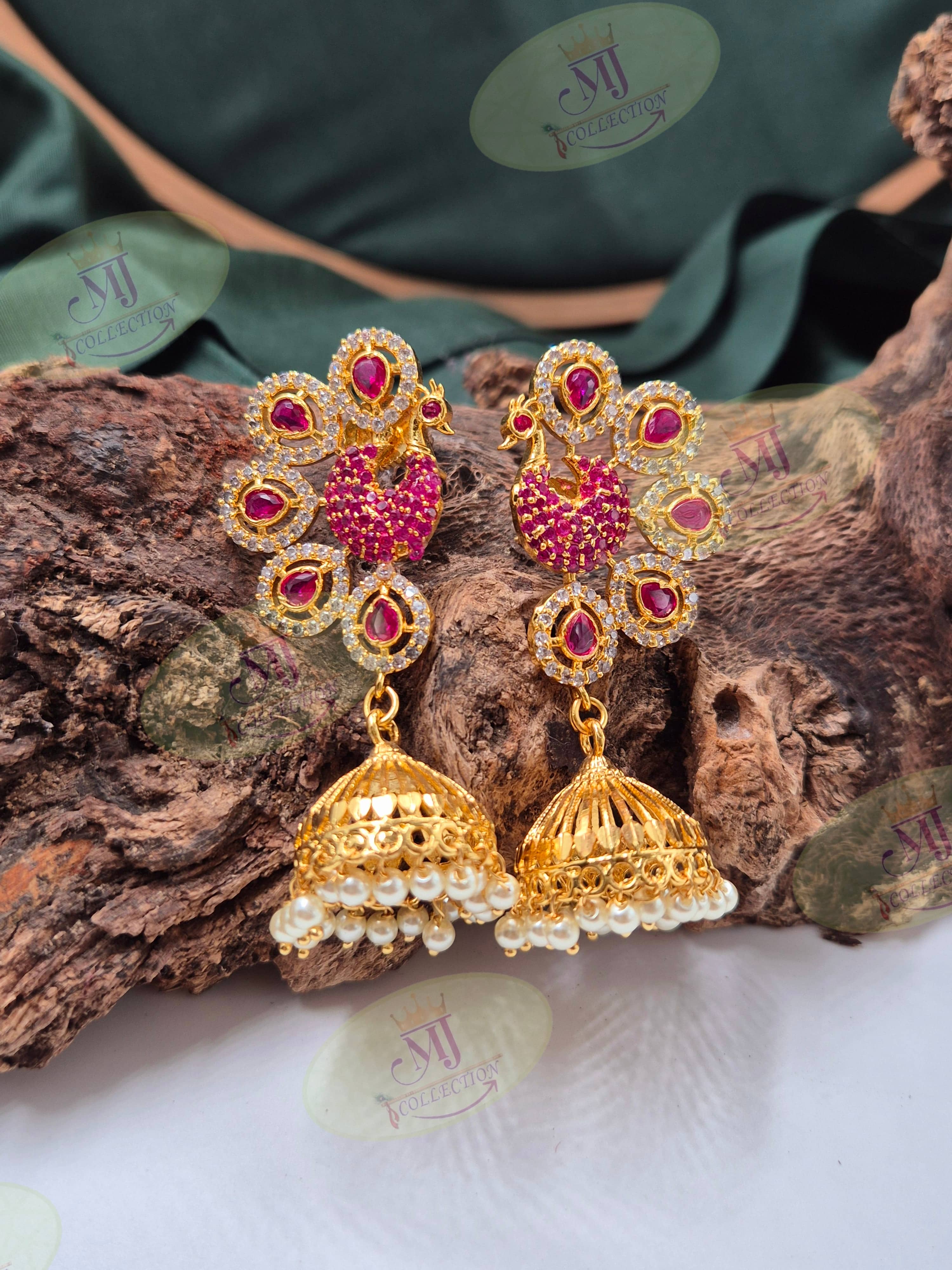 PESHWAI PEACOCK JHUMKA
