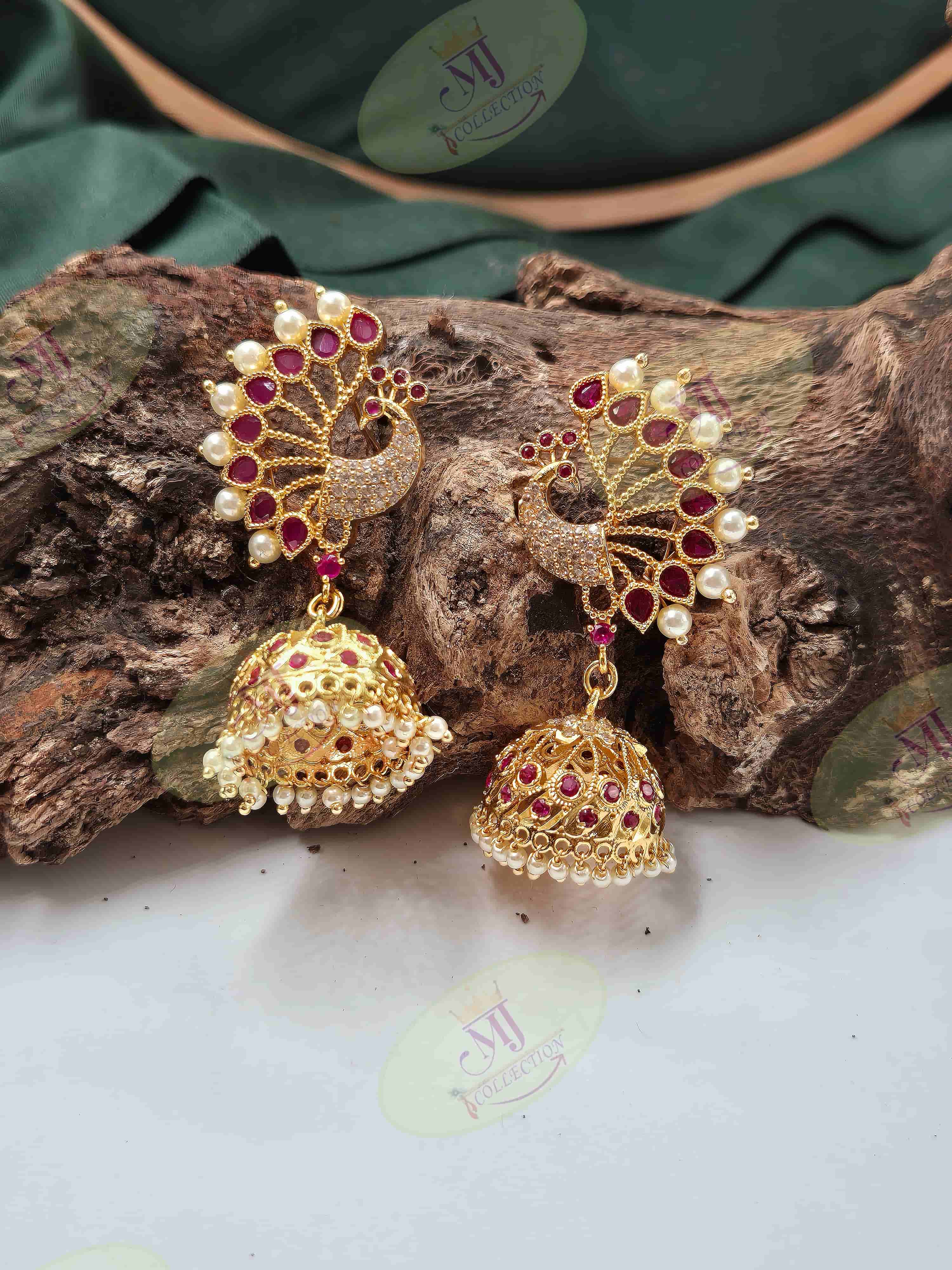 PESHWAI PEACOCK JHUMKA