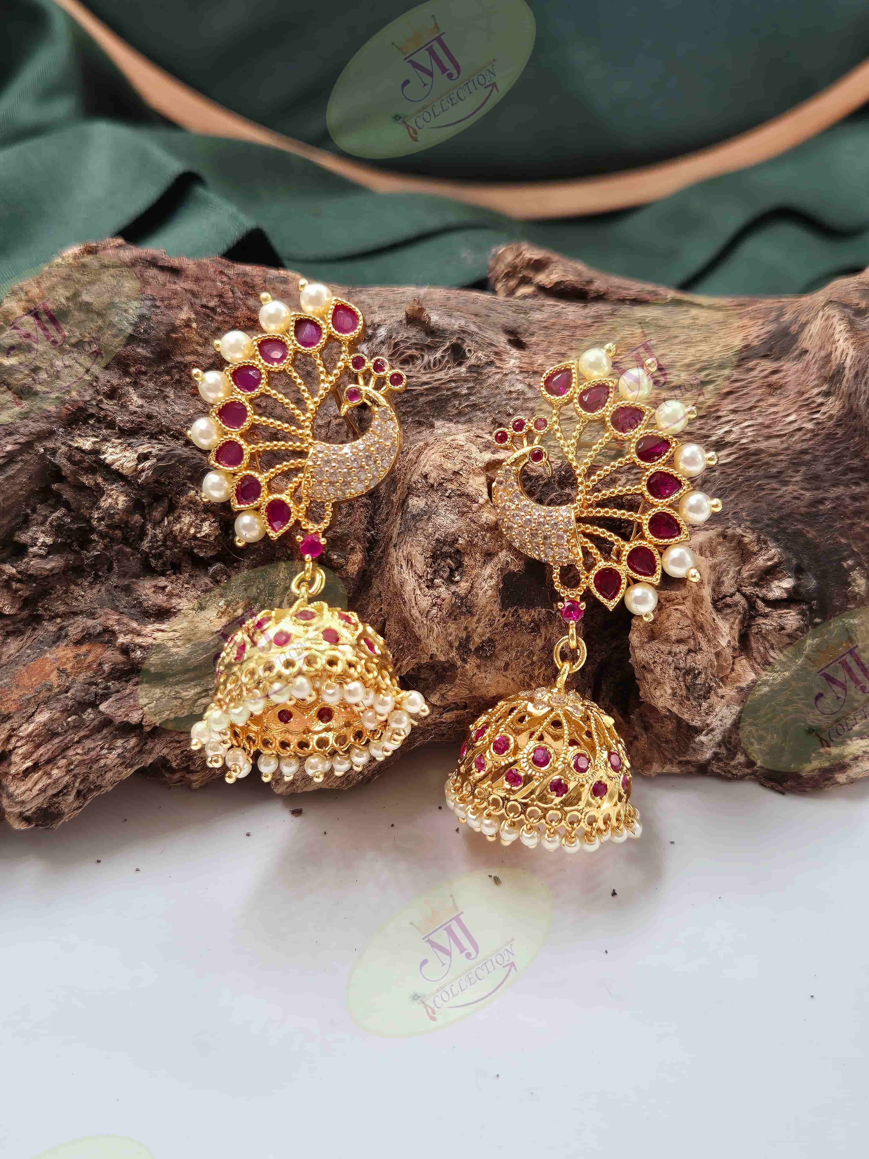 PESHWAI PEACOCK JHUMKA