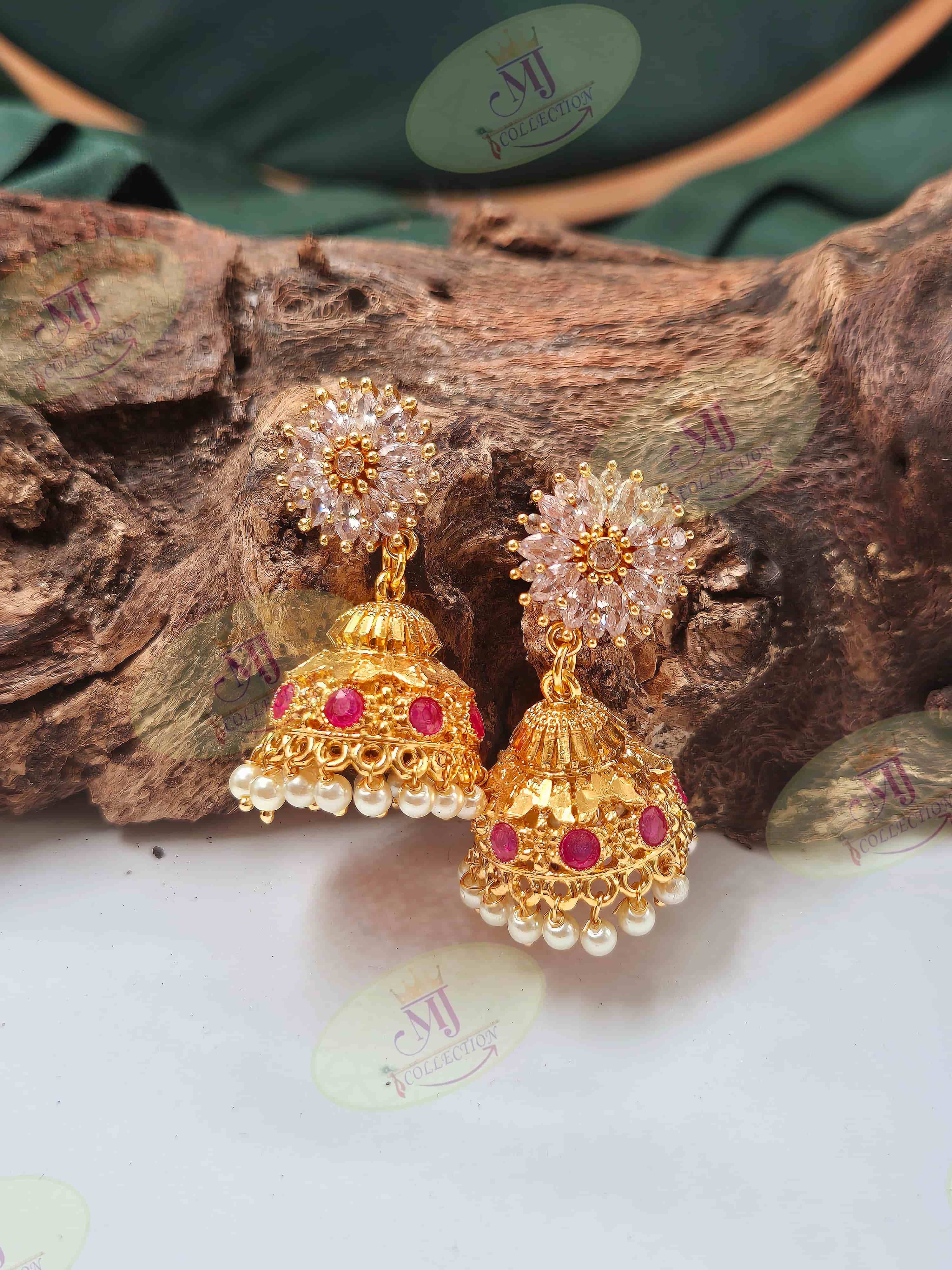 PESHWAI DIAMOND JHUMKA