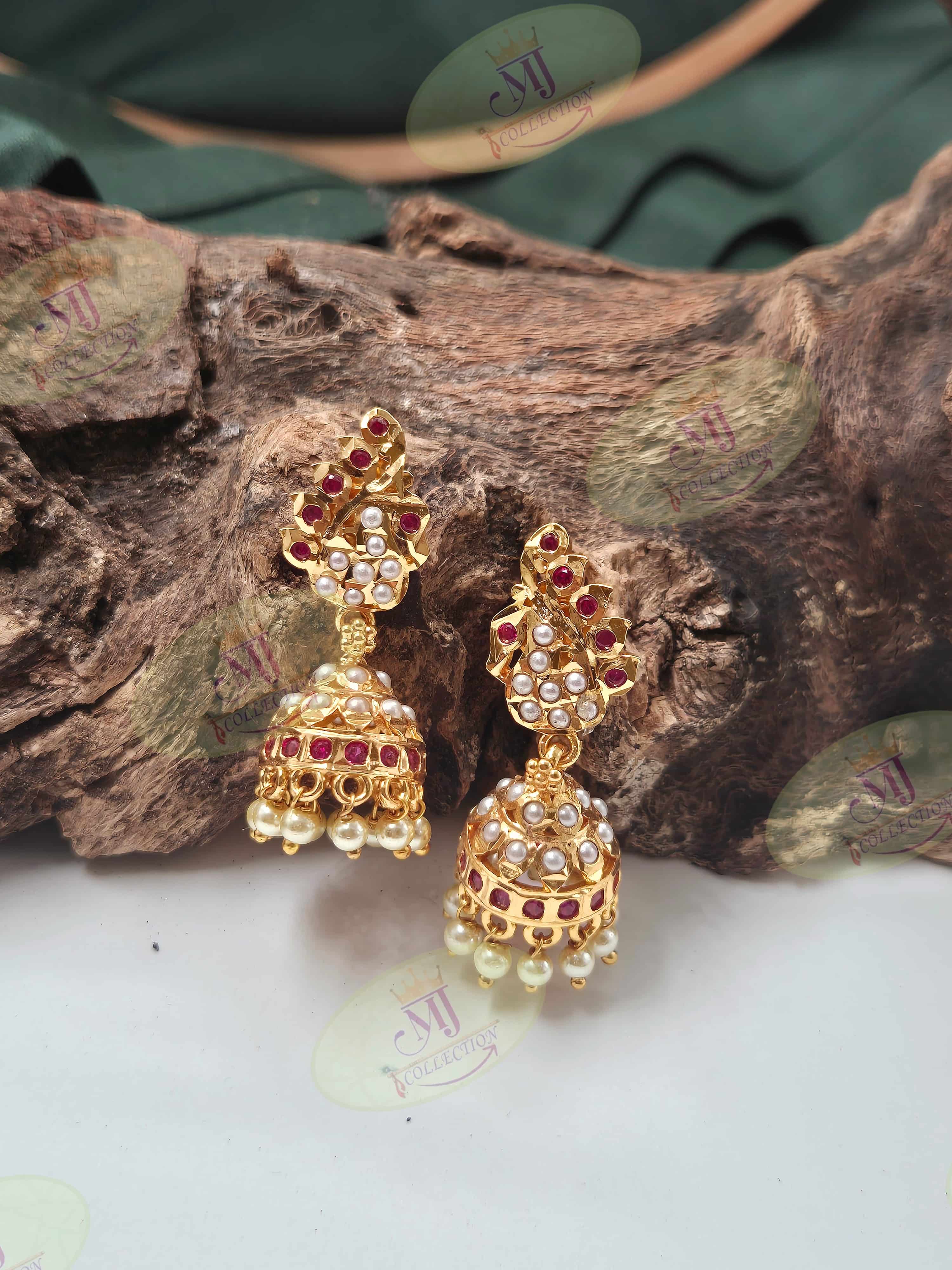 CLASSIC PEACOCK JHUMKA