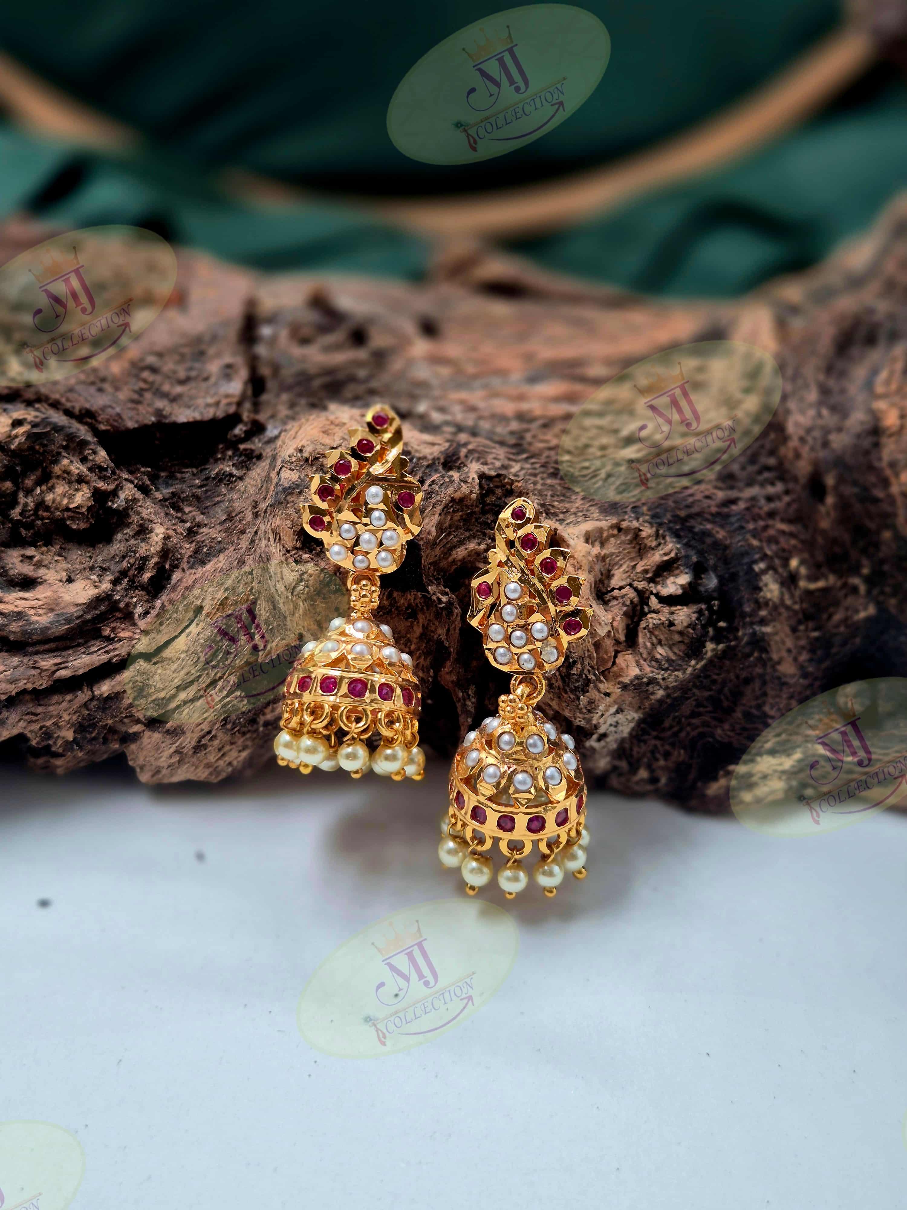 CLASSIC PEACOCK JHUMKA