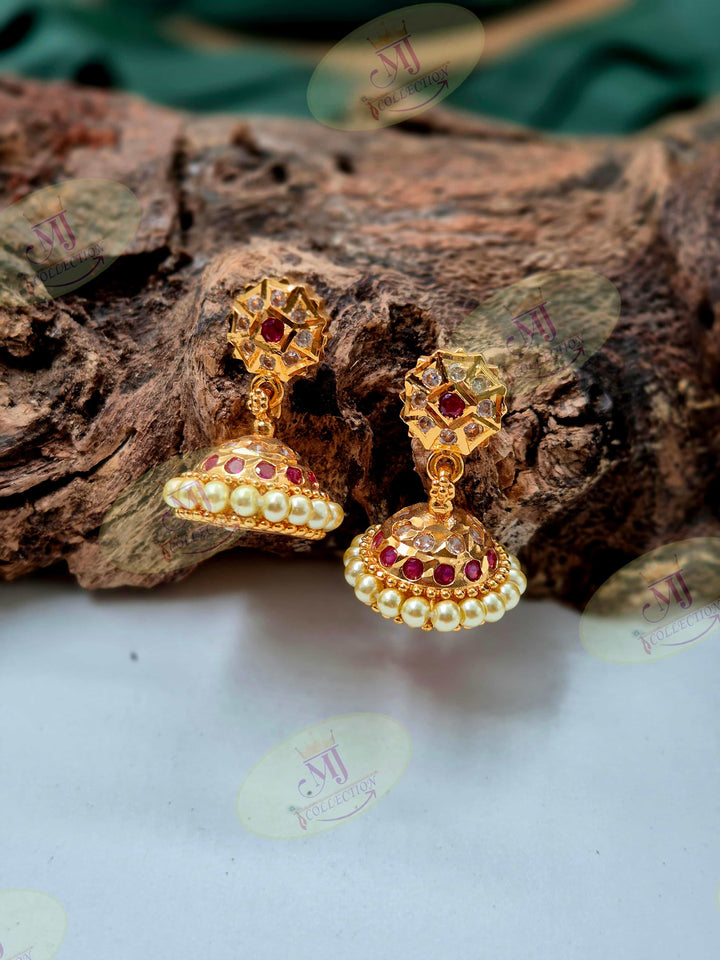 CLASSIC MOTI JHUMKA