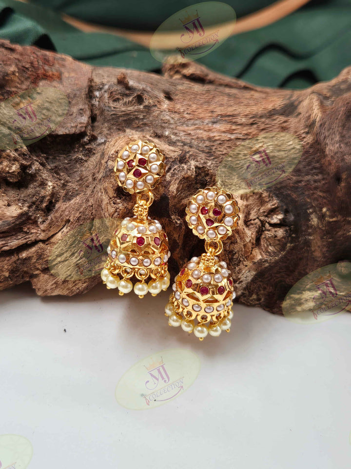 CLASSIC MOTI JHUMKA