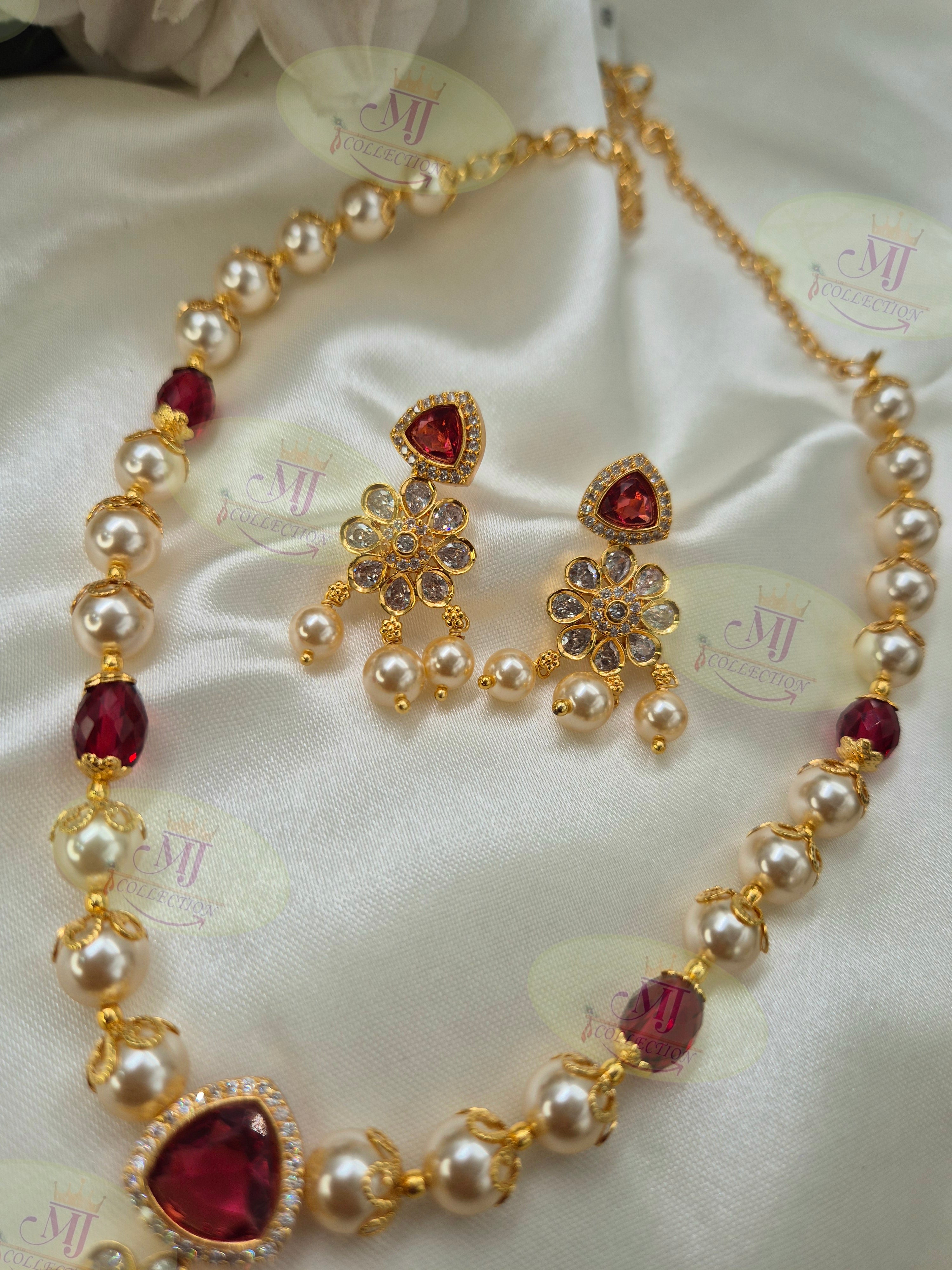 PREMIUM MOTI NECKLACE