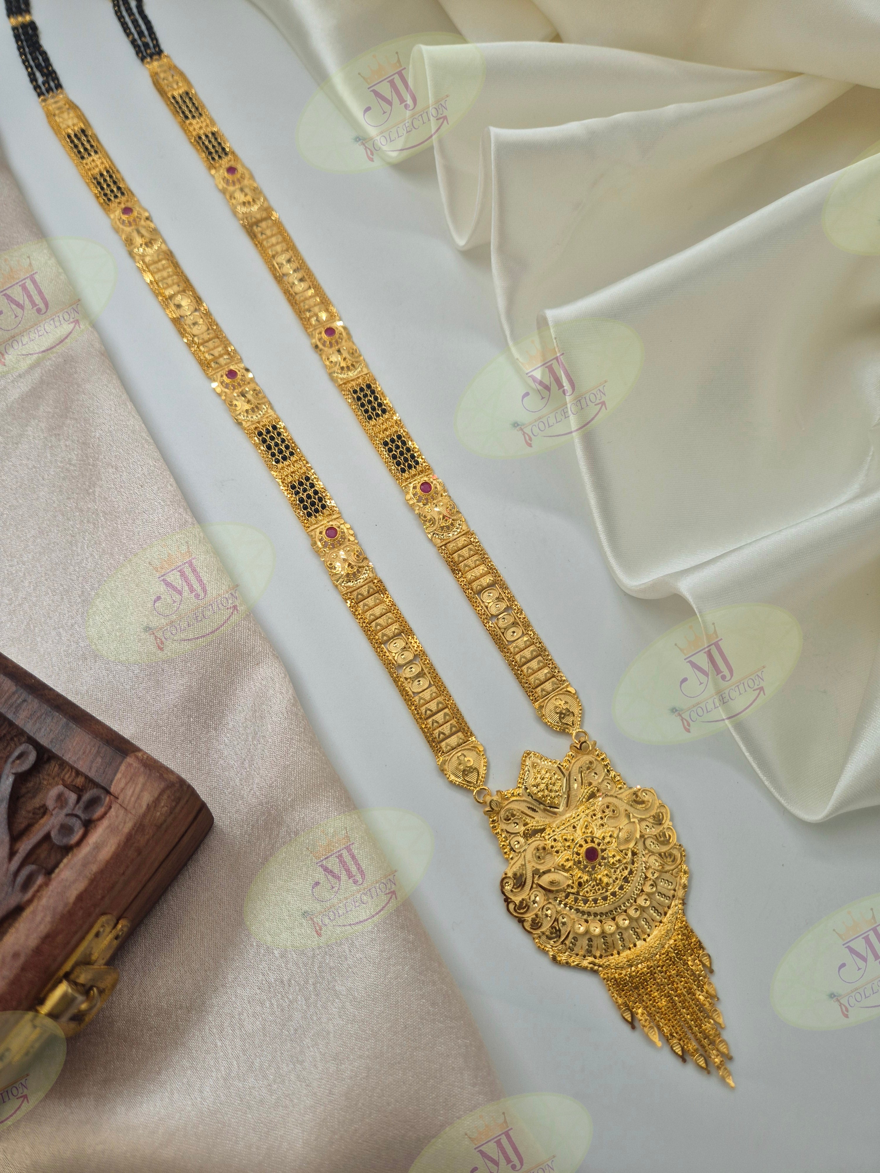 RUBY STONE MANGALSUTRA