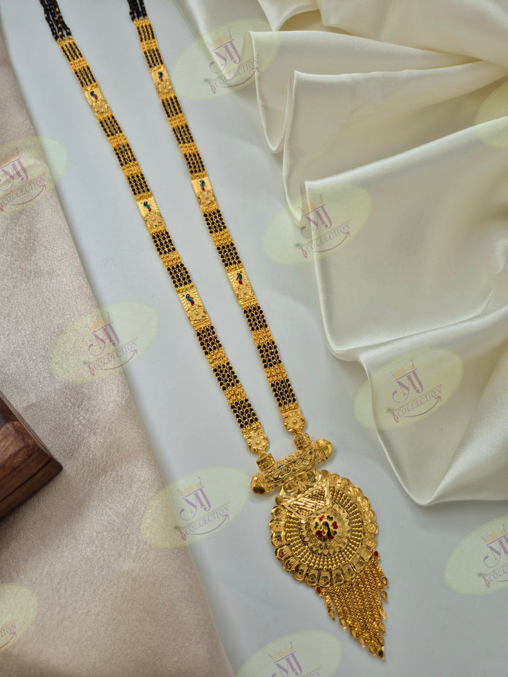 PEACOCK PINJRA MANGALSUTRA