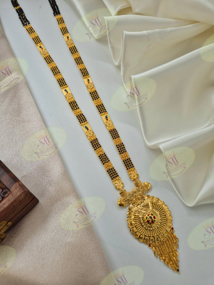 PEACOCK PINJRA MANGALSUTRA