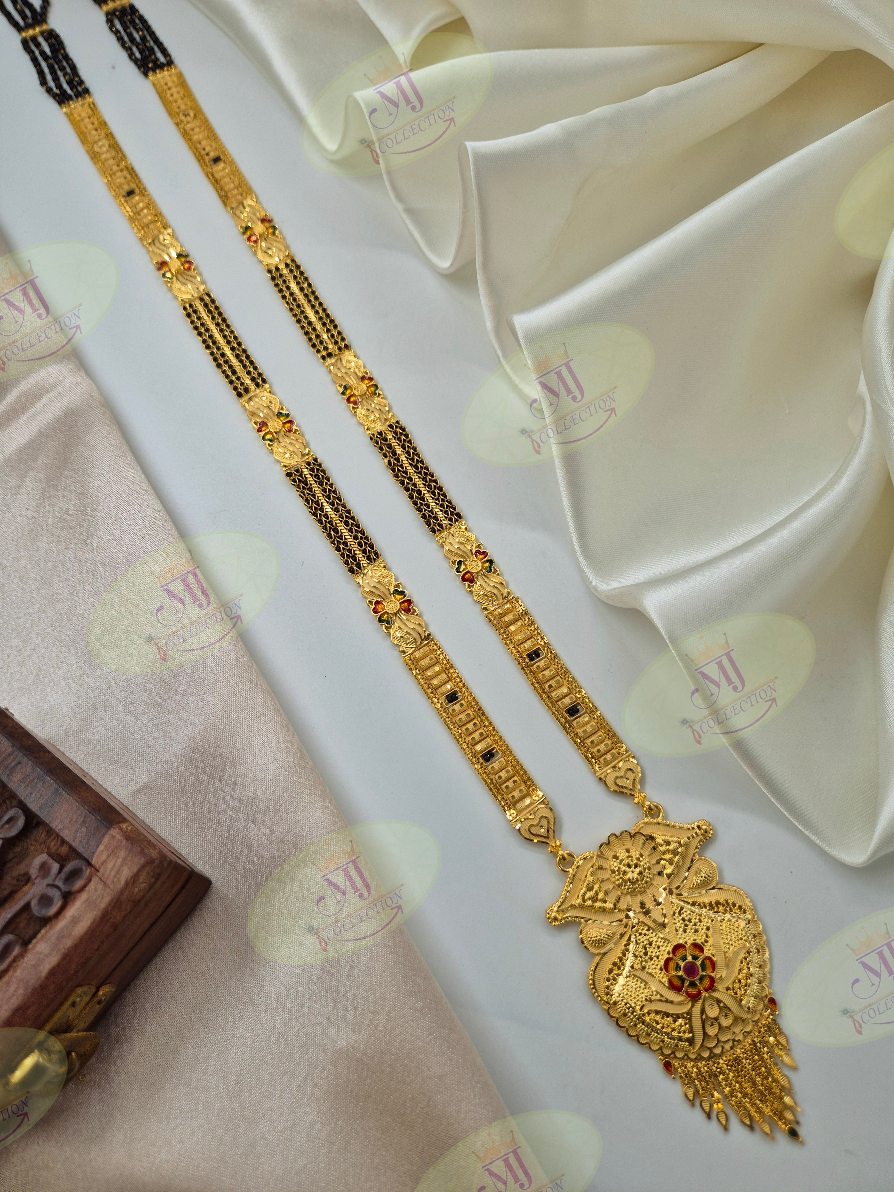 FLORAL PINJRA MANGALSUTRA