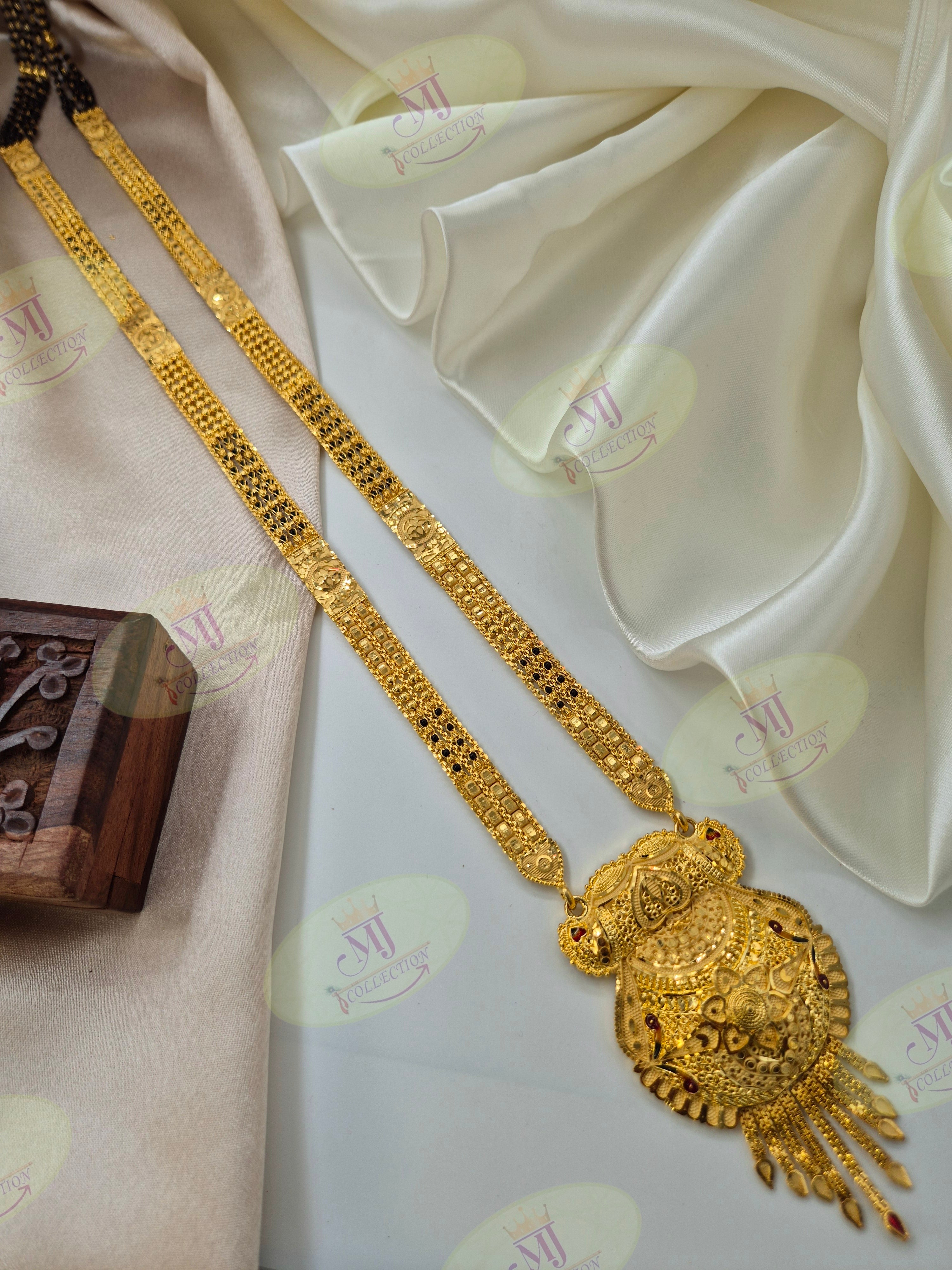 SHAHI FLORAL MANGALSUTRA