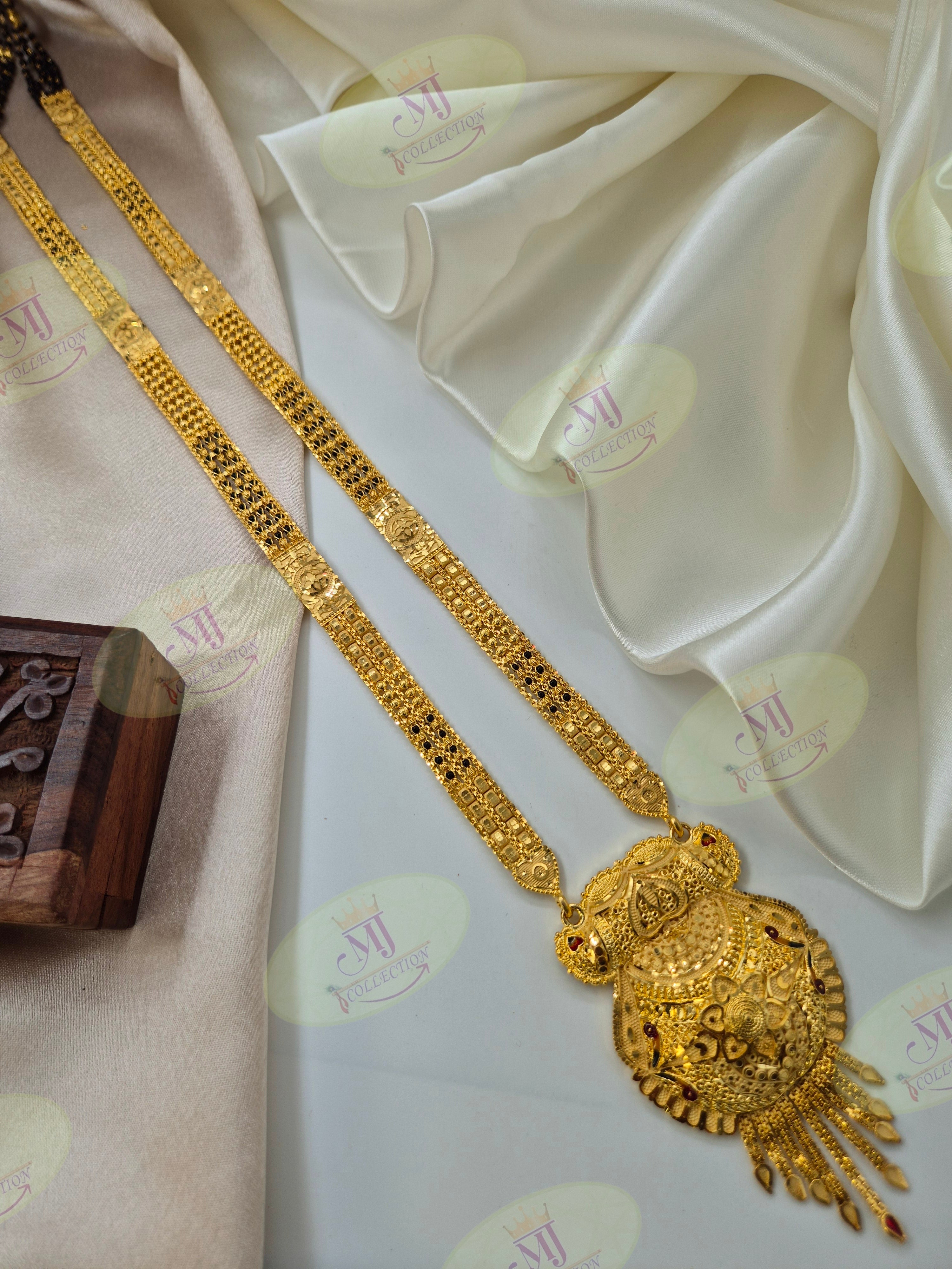 SHAHI FLORAL MANGALSUTRA