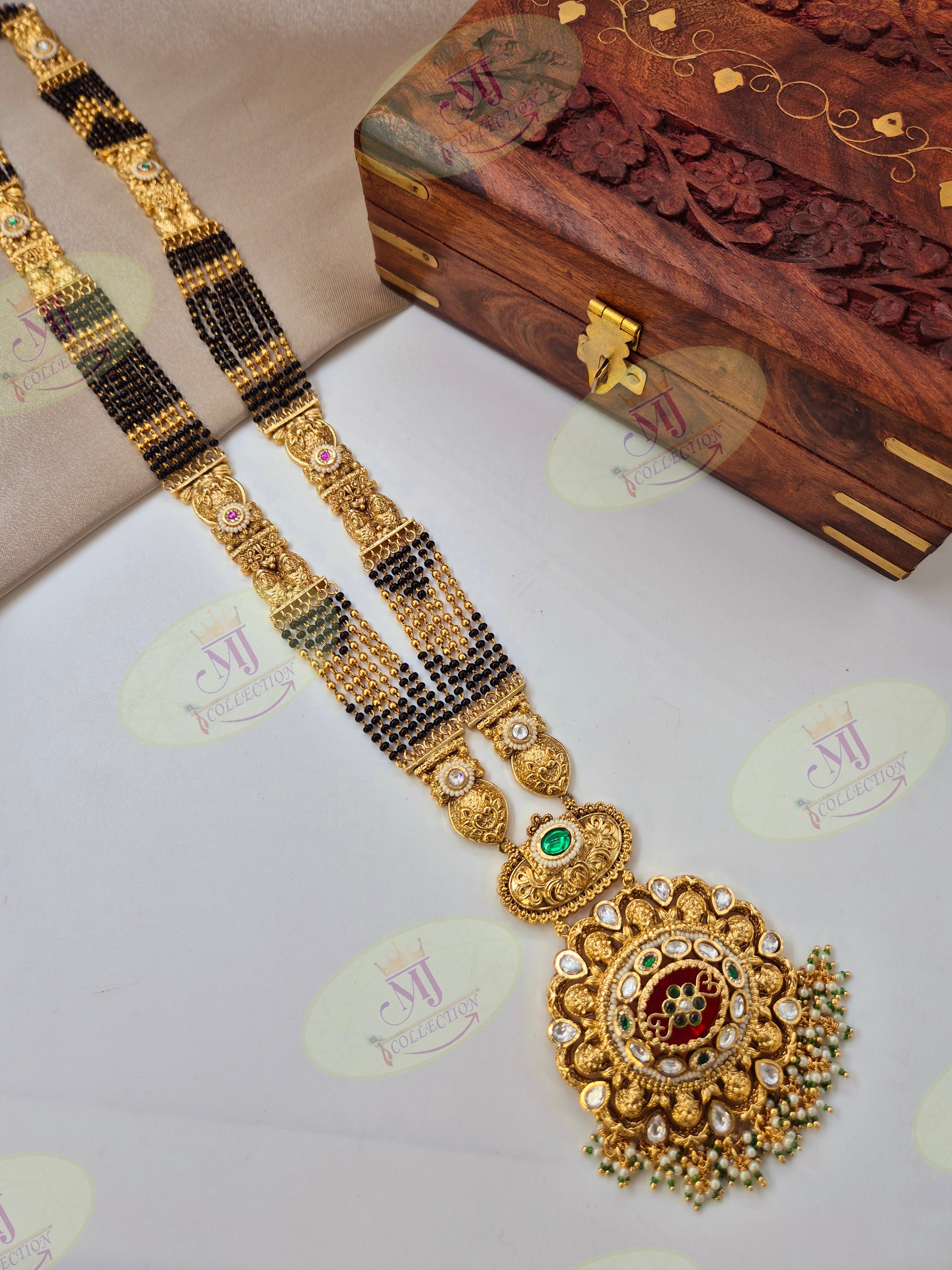 RED JADAU MANGALSUTRA