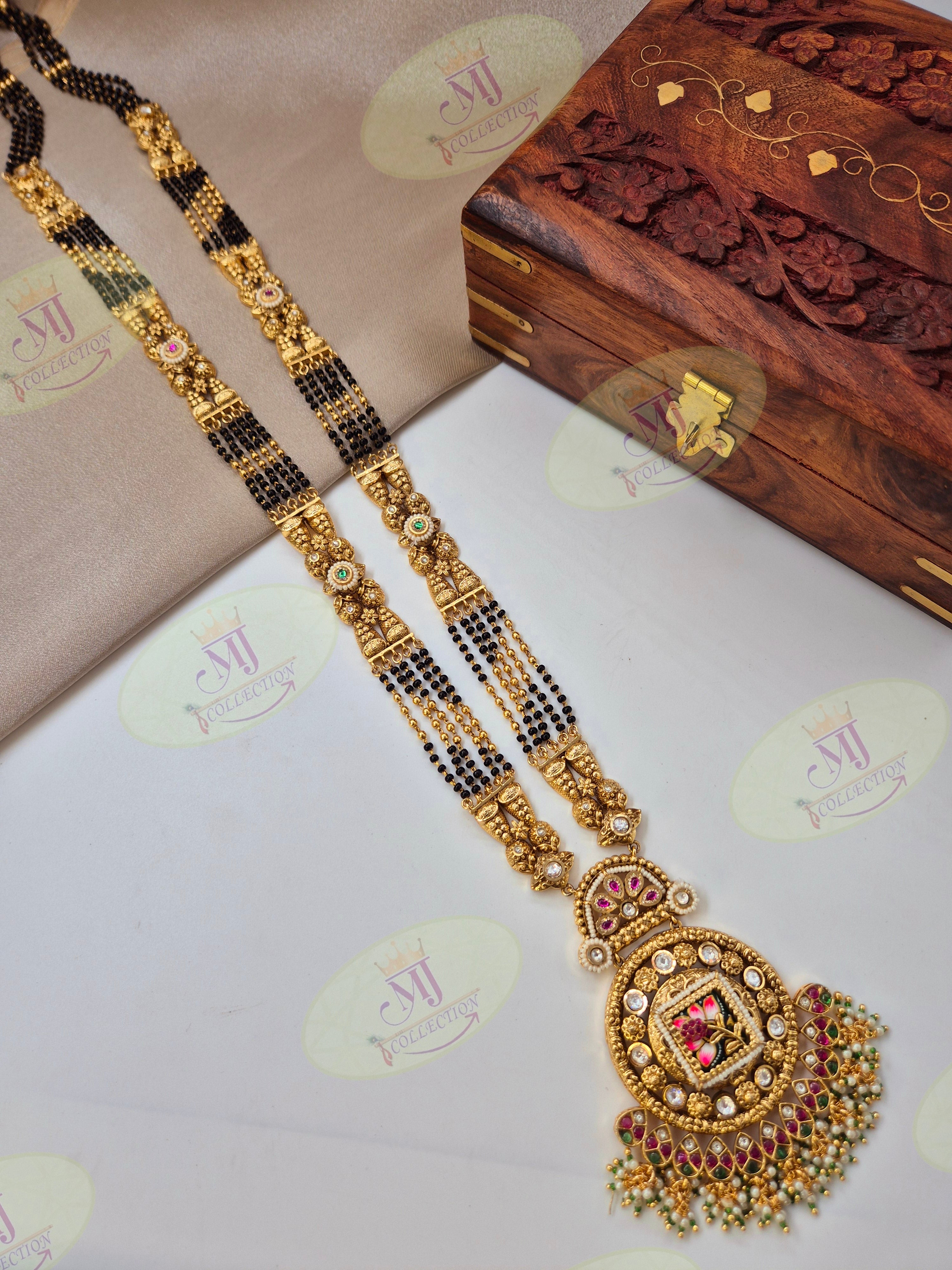 FLORAL CRAFTED MANGALSUTRA