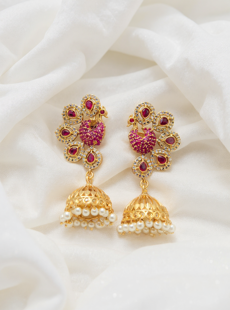 PESHWAI PEACOCK JHUMKA