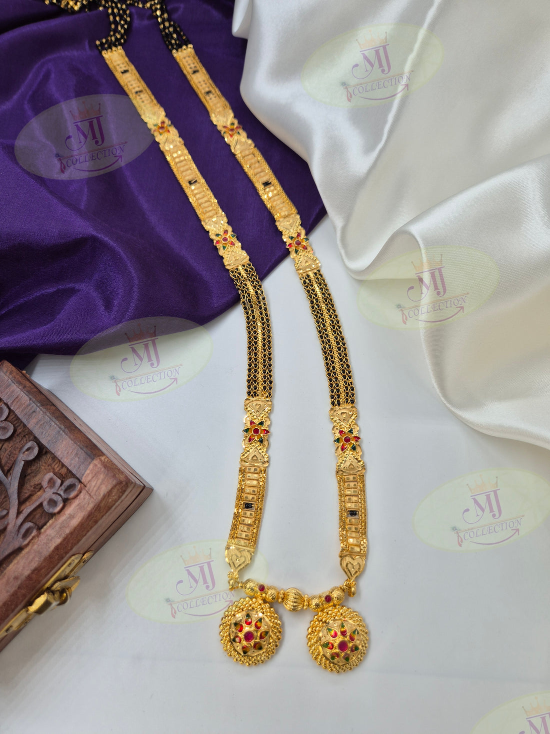 FLORAL PINJRA VATI MANGALSUTRA