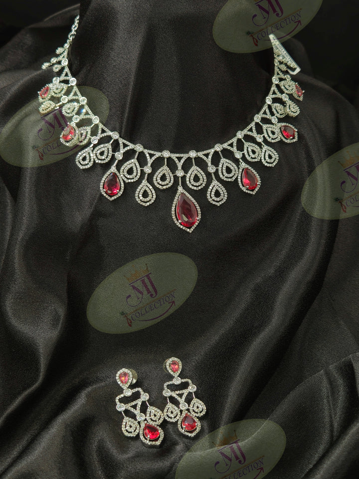 RUBY DIAMOND NECKLACE
