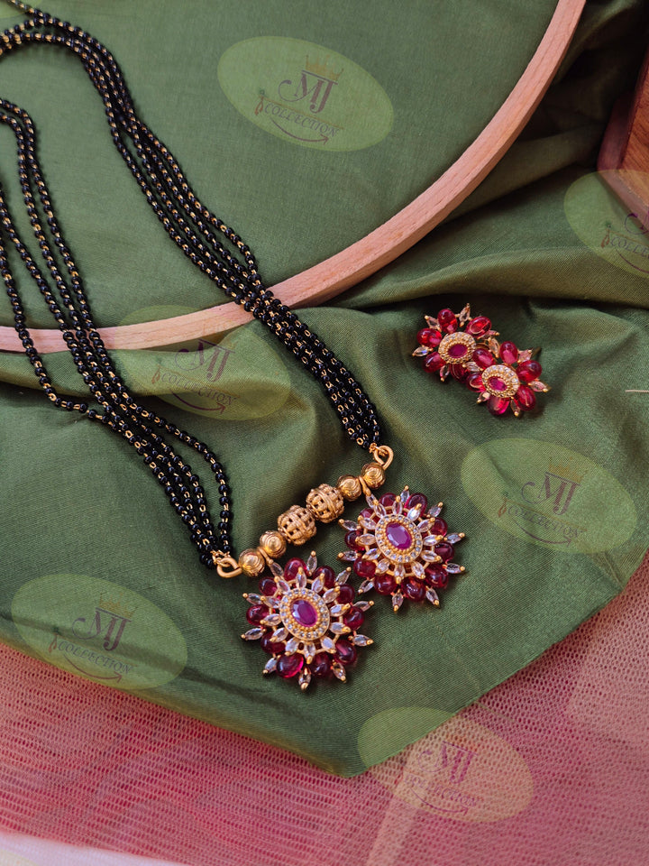 RUBY MANGALSUTRA