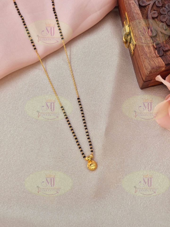 Black bead classic Mangalsutra