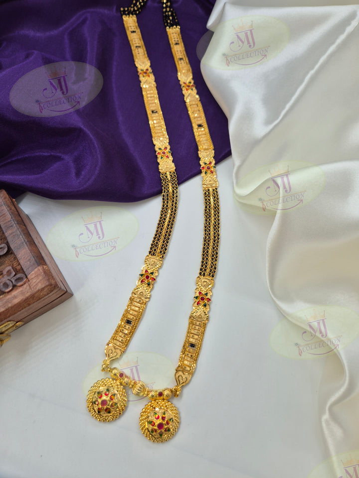FLORAL PINJRA VATI MANGALSUTRA